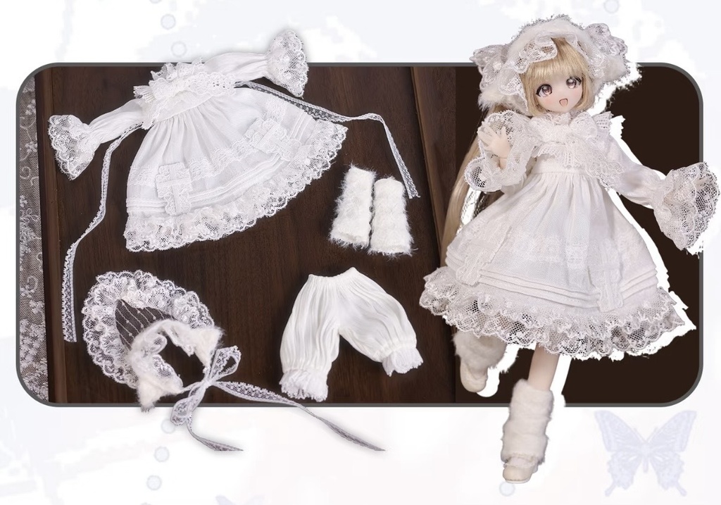 「受注」꒰夢みるひつじ꒱「1/6ドール服 AZONE, OB22/OF」
