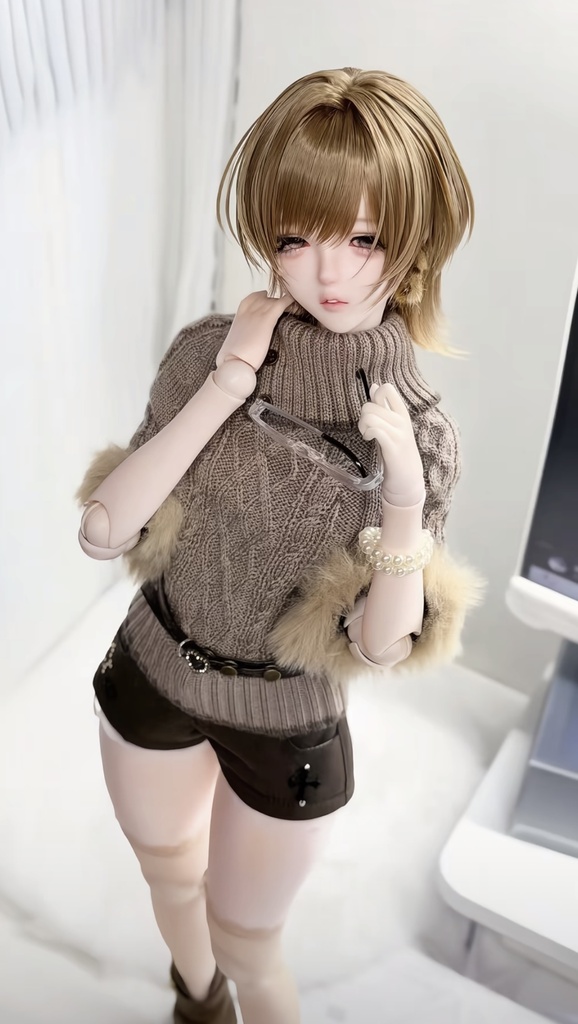 「受注」꒰レトロ電波꒱「1/3・1/4ドール服 MDD, Angelphilia, SDGr, SD16/OF」