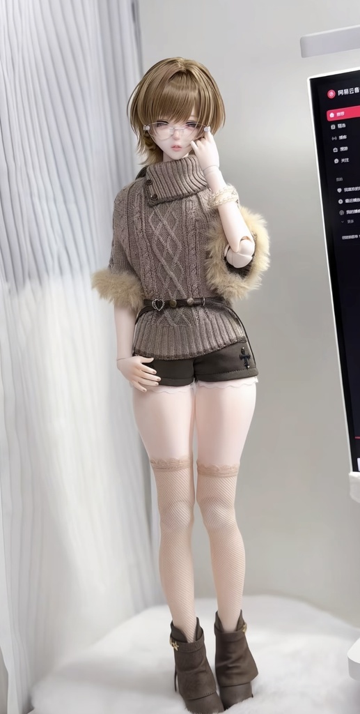 「受注」꒰レトロ電波꒱「1/3・1/4ドール服 MDD, Angelphilia, SDGr, SD16/OF」