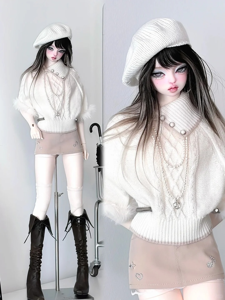 「受注」꒰レトロ電波꒱「1/3・1/4ドール服 MDD, Angelphilia, SDGr, SD16/OF」