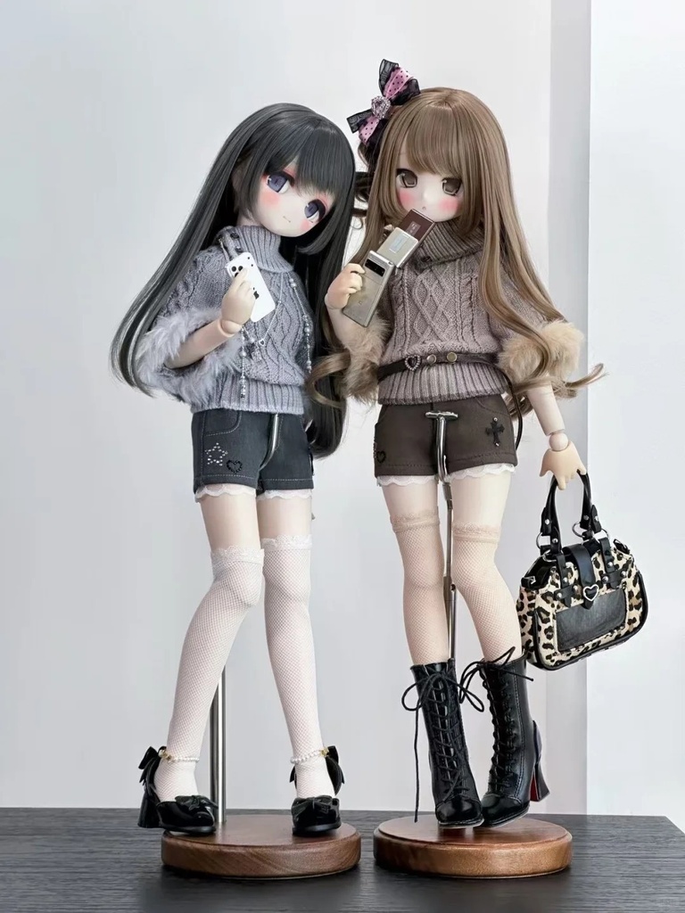 「受注」꒰レトロ電波꒱「1/3・1/4ドール服 MDD, Angelphilia, SDGr, SD16/OF」