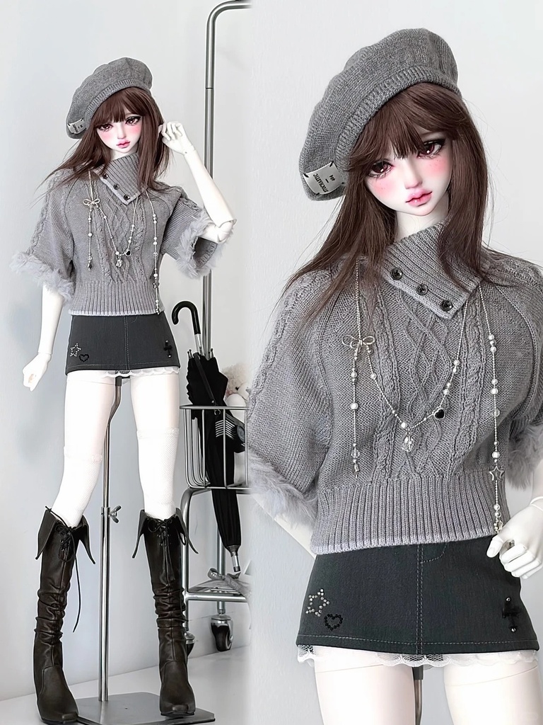 「受注」꒰レトロ電波꒱「1/3・1/4ドール服 MDD, Angelphilia, SDGr, SD16/OF」