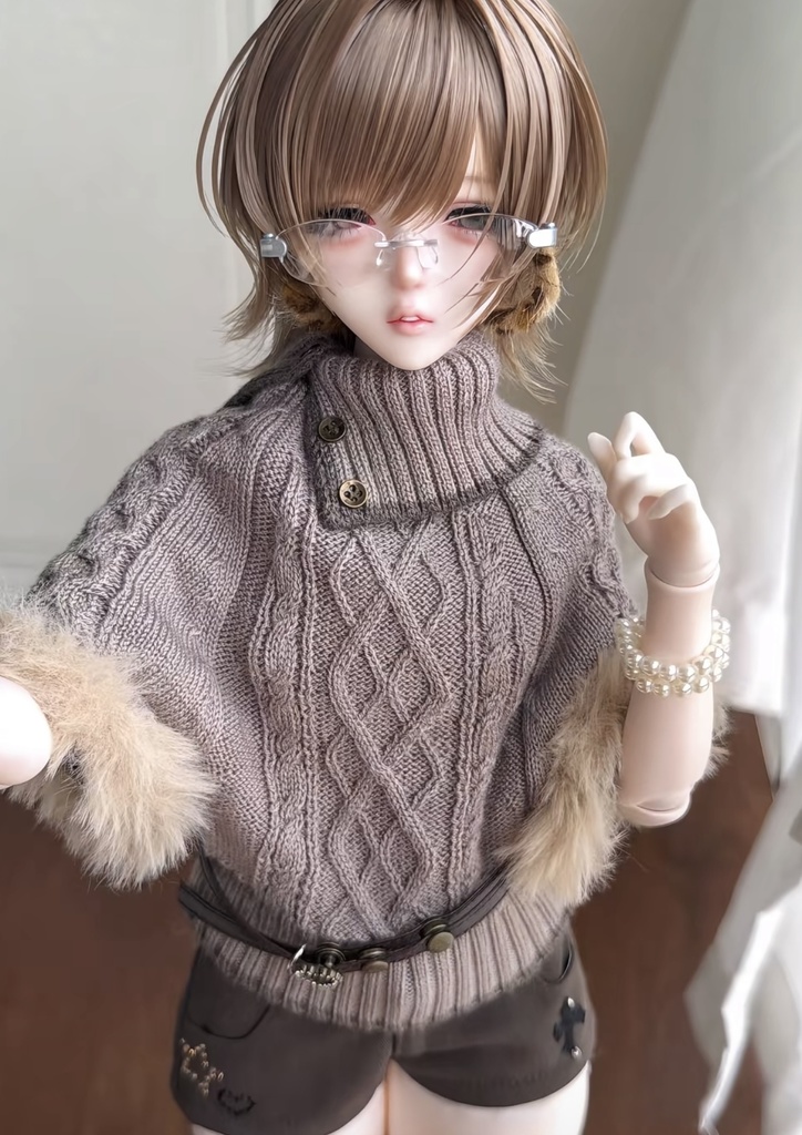 「受注」꒰レトロ電波꒱「1/3・1/4ドール服 MDD, Angelphilia, SDGr, SD16/OF」