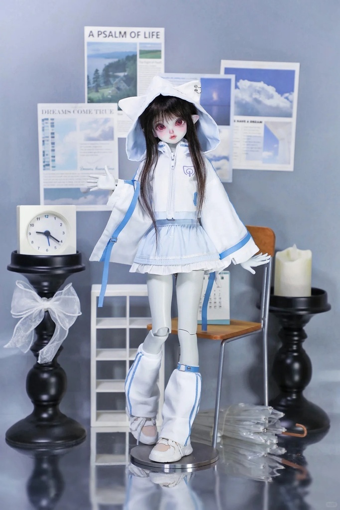 「受注」꒰テックにゃんこ꒱「1/6・1/4ドール服 MDD, MSD, AZONE/OFF」