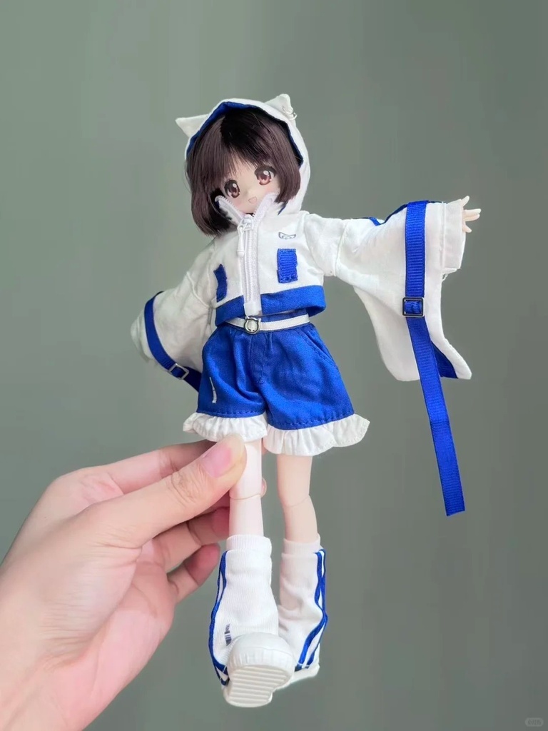 「受注」꒰テックにゃんこ꒱「1/6・1/4ドール服 MDD, MSD, AZONE/OFF」