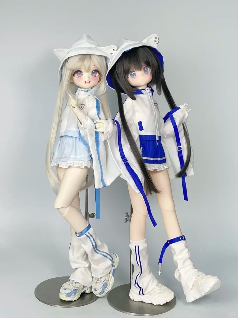 「受注」꒰テックにゃんこ꒱「1/6・1/4ドール服 MDD, MSD, AZONE/OFF」