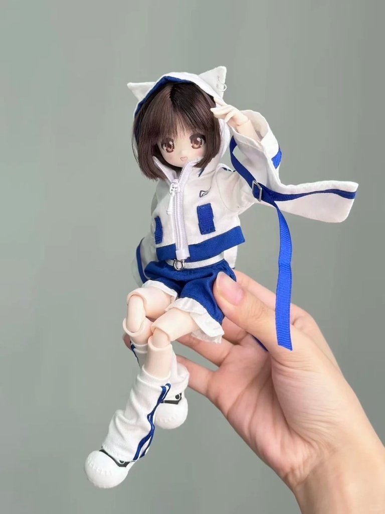 「受注」꒰テックにゃんこ꒱「1/6・1/4ドール服 MDD, MSD, AZONE/OFF」