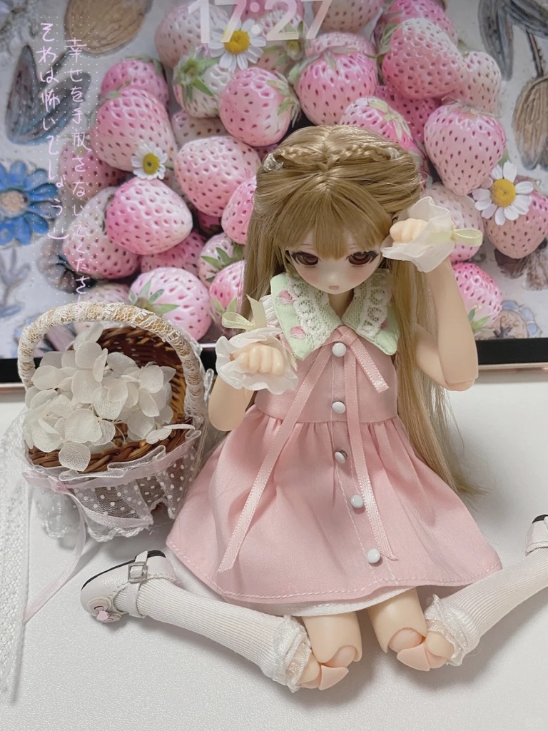 「受注」꒰いちごジャム꒱「1/6ドール服 AZONE /OF」
