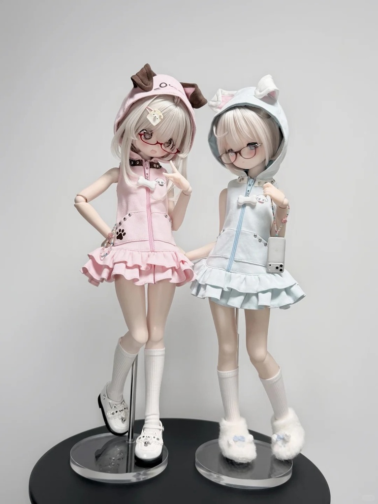 「受注」꒰わんわんいぬ꒱「1/4ドール服 MDD/OFF」