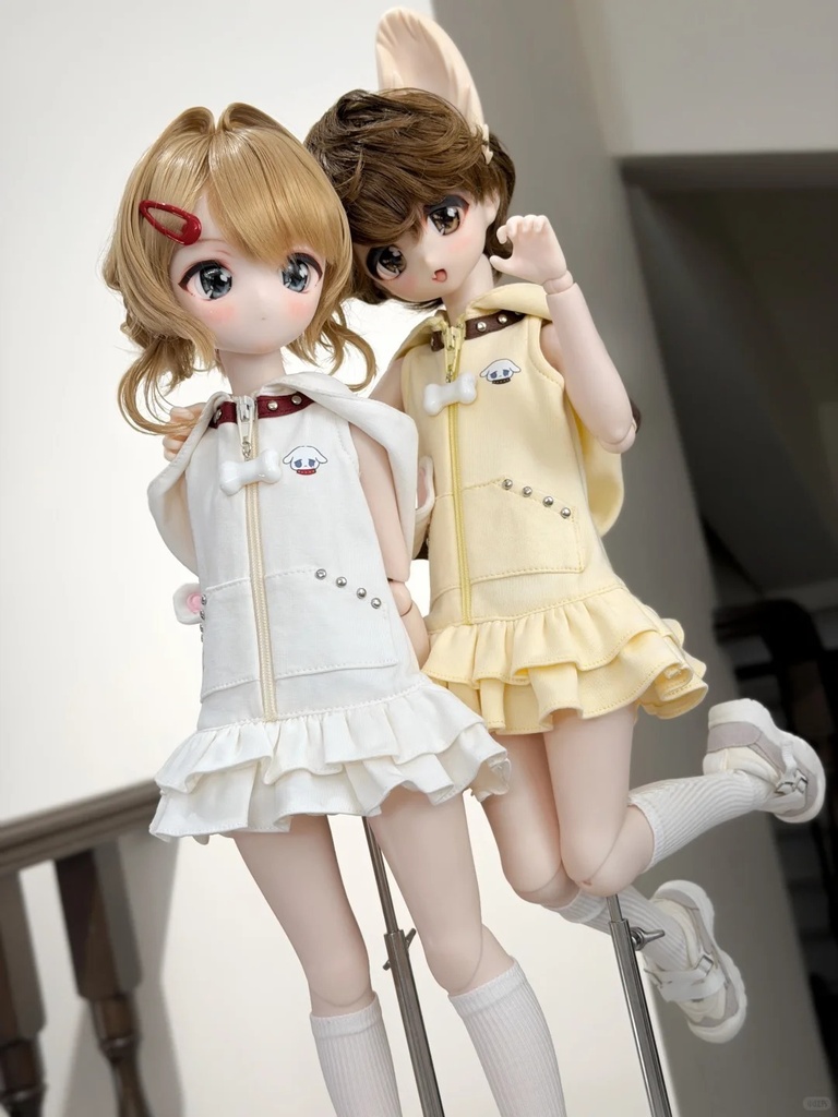 「受注」꒰わんわんいぬ꒱「1/4ドール服 MDD/OFF」