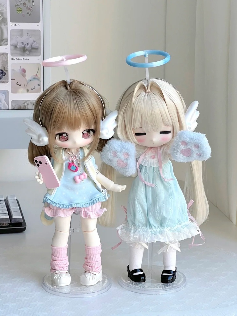 「受注」꒰天使ちゃん・悪魔ちゃん꒱「1/3 · 1/4 · 1/6ドール用アクセサリー」