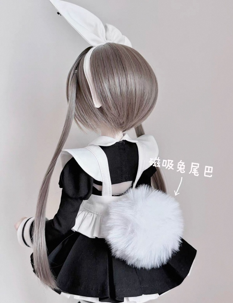 「受注」꒰白うさぎ紅茶꒱「1/6 · 1/4ドール服 MDD/OFF」