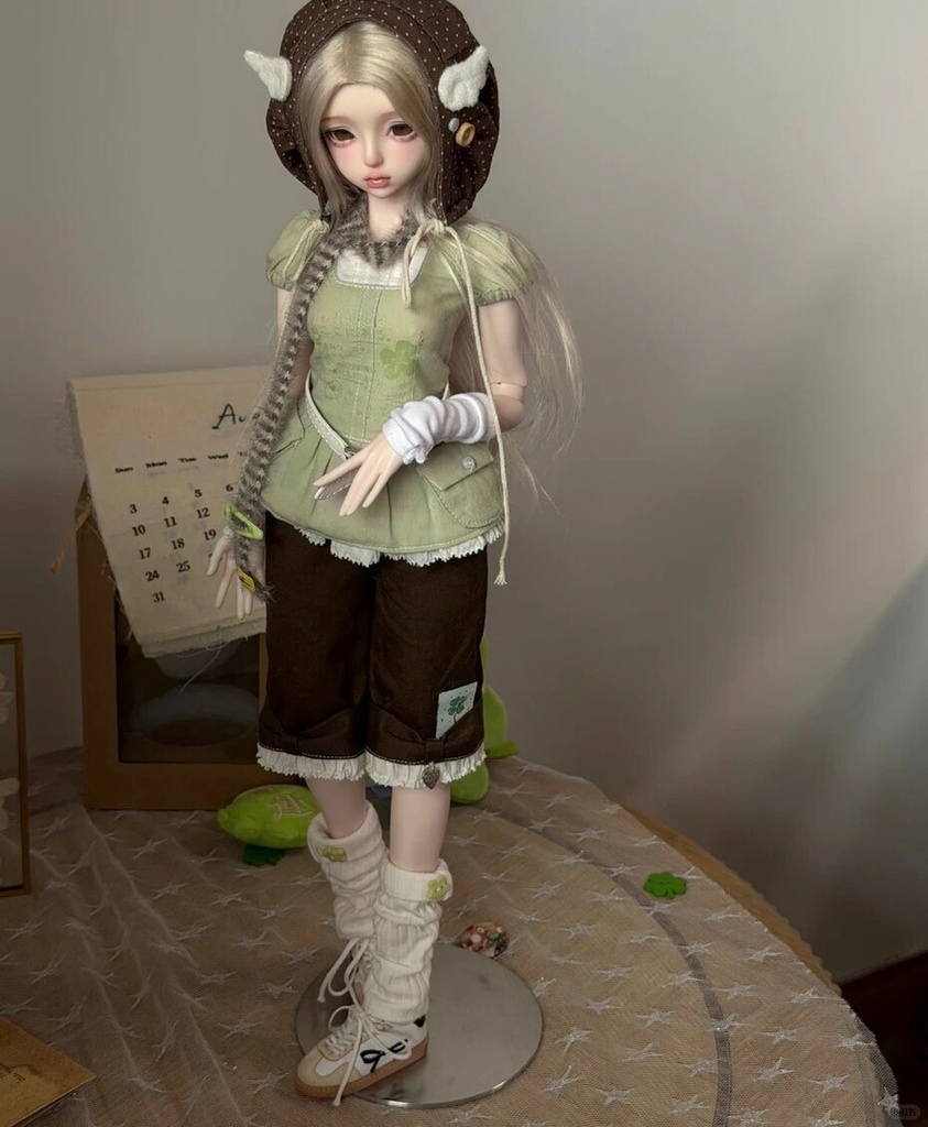 「受注」꒰四つ葉風旅꒱「1/4ドール服 MDD, KUMAKO/OFF」