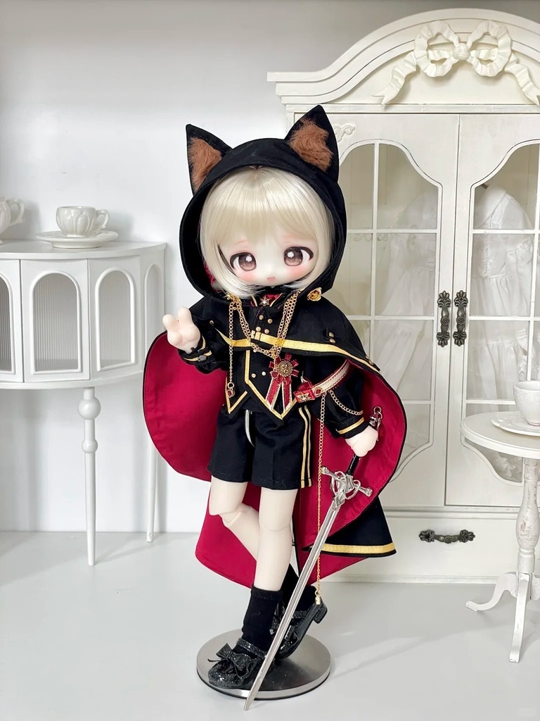 「受注」꒰わんちゃん隊長꒱「1/6ドール服」