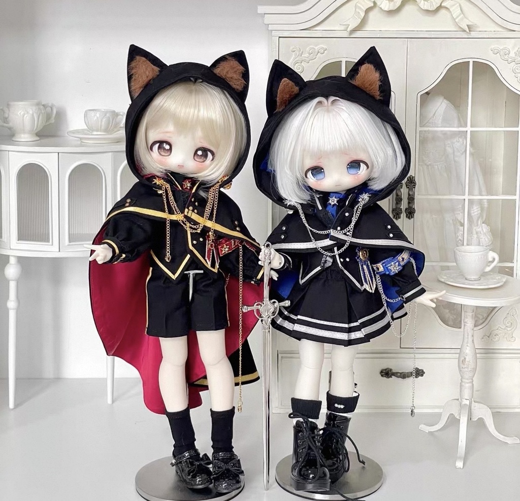 「受注」꒰わんちゃん隊長꒱「1/6ドール服」