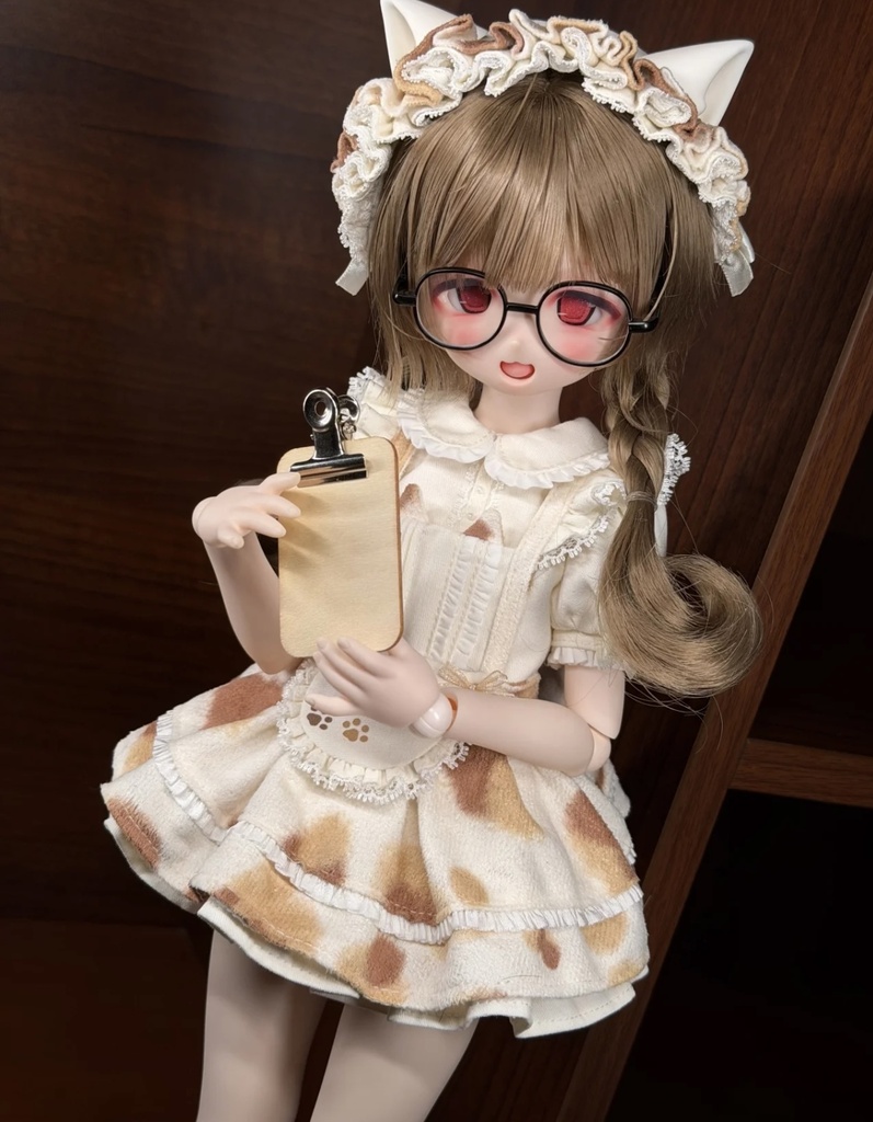 「受注」꒰三毛ミグリちゃん꒱「1/4ドール服 MDD, KUMAKO/OFF」