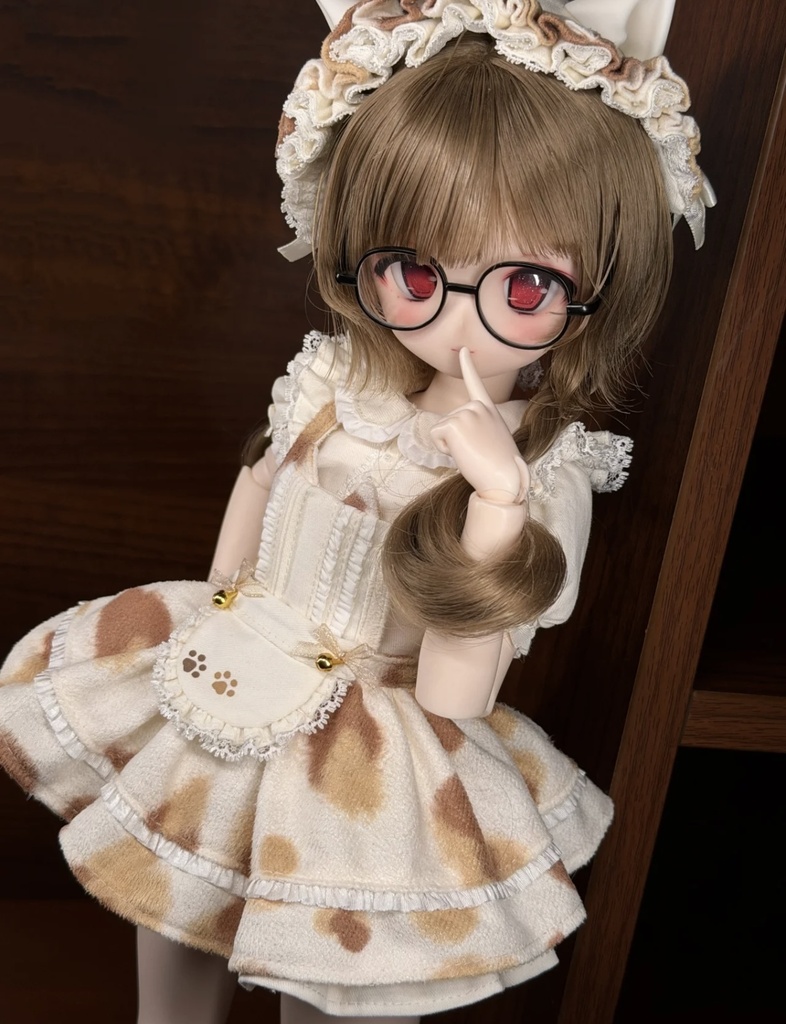「受注」꒰三毛ミグリちゃん꒱「1/4ドール服 MDD, KUMAKO/OFF」