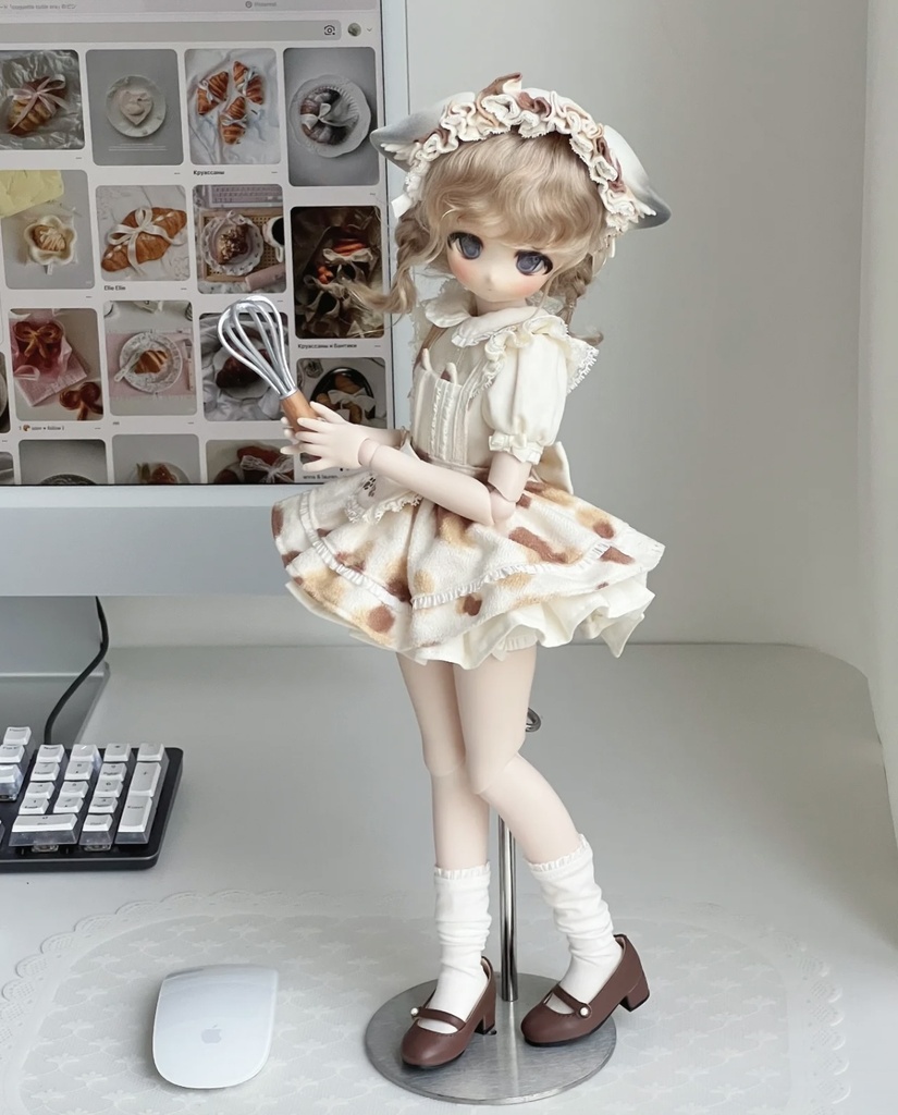 「受注」꒰三毛ミグリちゃん꒱「1/4ドール服 MDD, KUMAKO/OFF」