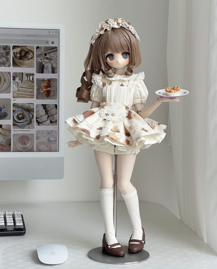 「受注」꒰三毛ミグリちゃん꒱「1/4ドール服 MDD, KUMAKO/OFF」