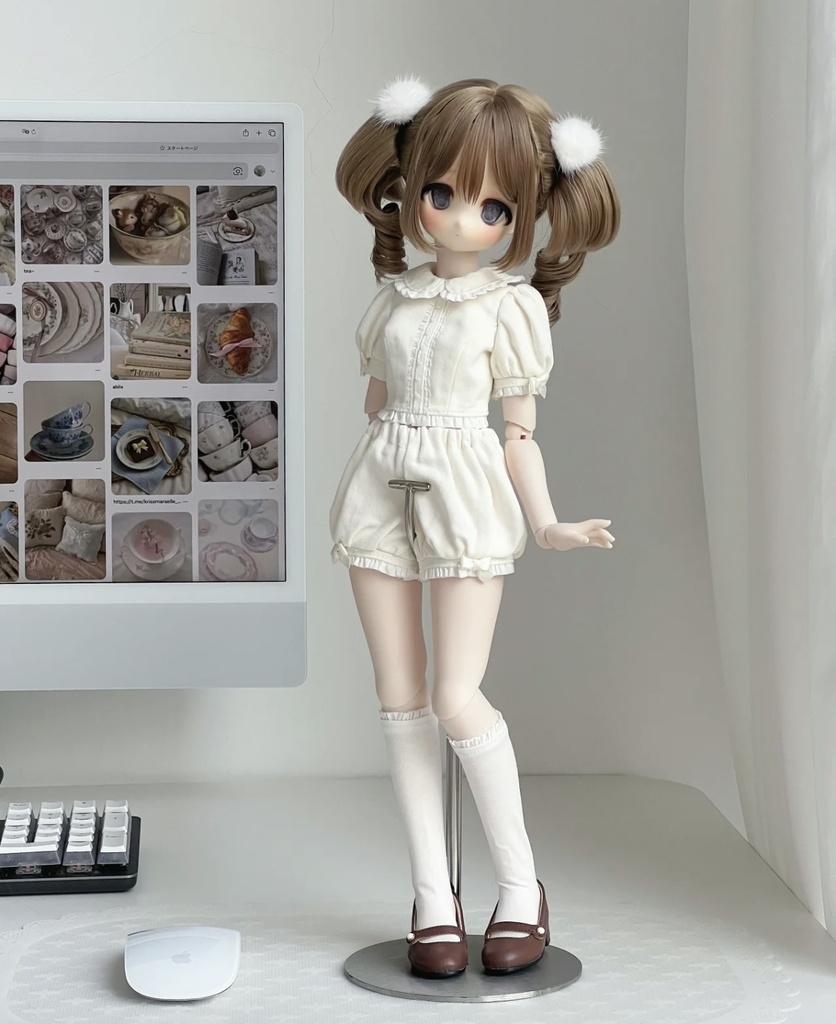 「受注」꒰三毛ミグリちゃん꒱「1/4ドール服 MDD, KUMAKO/OFF」
