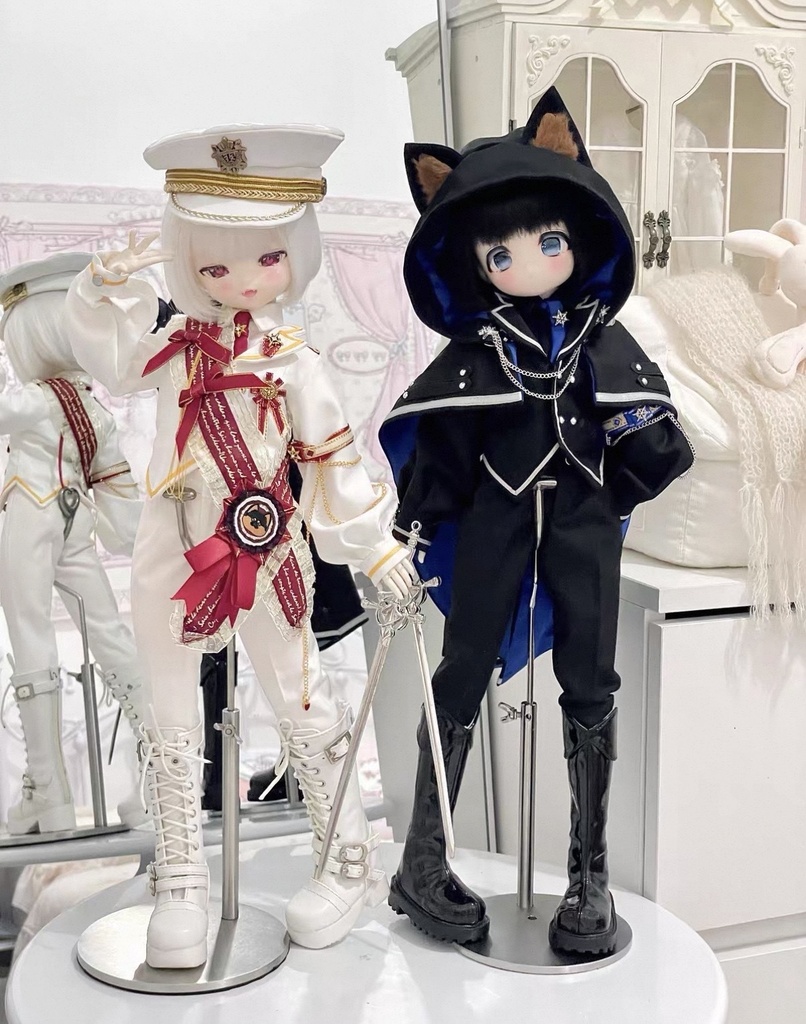 「受注」꒰わんちゃん隊長꒱「1/4ドール服」