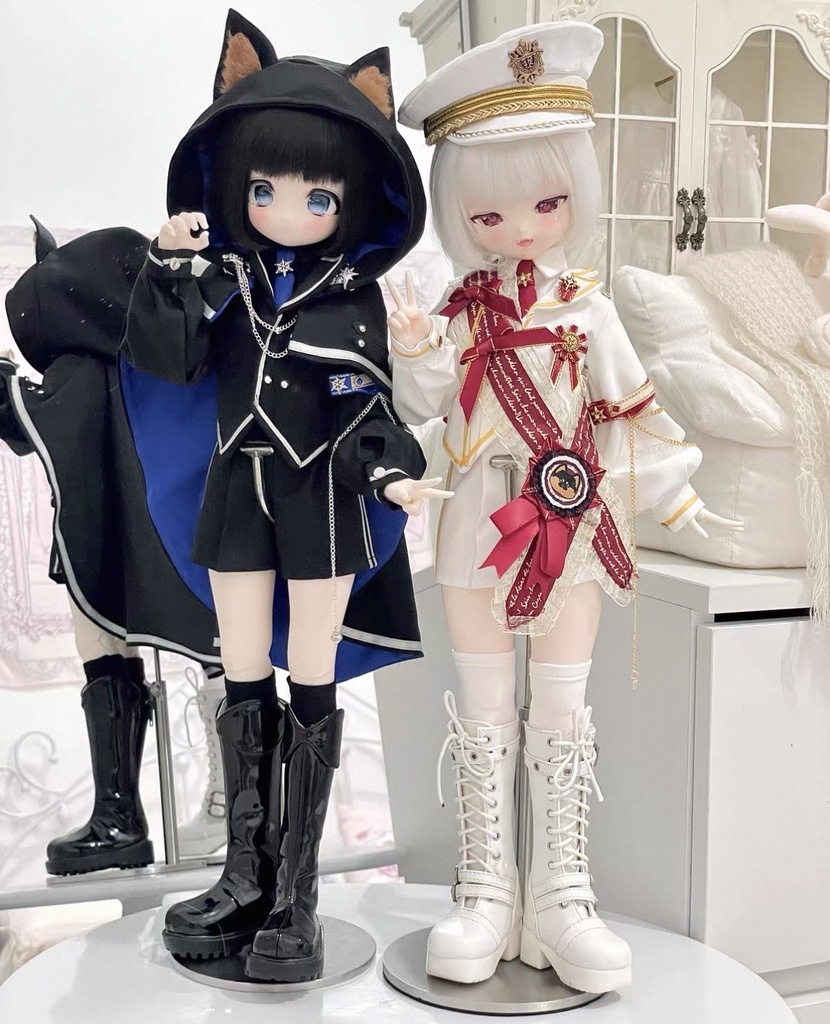 「受注」꒰わんちゃん隊長꒱「1/4ドール服」