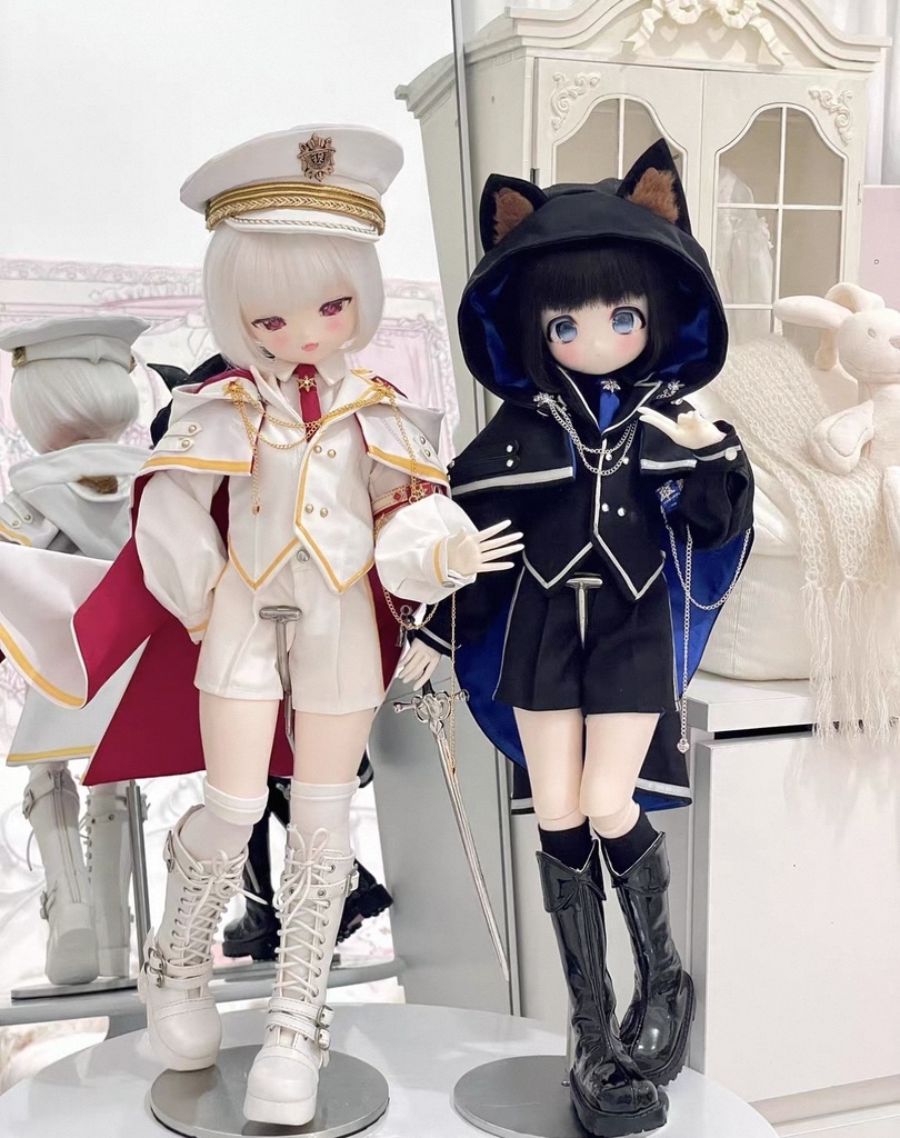「受注」꒰わんちゃん隊長꒱「1/4ドール服」