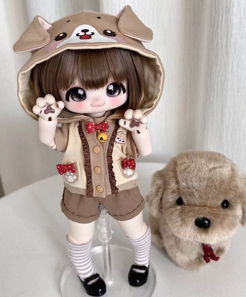 「受注」꒰こいぬ日和꒱「1/4・1/6 ドール服 MDD/OFF」