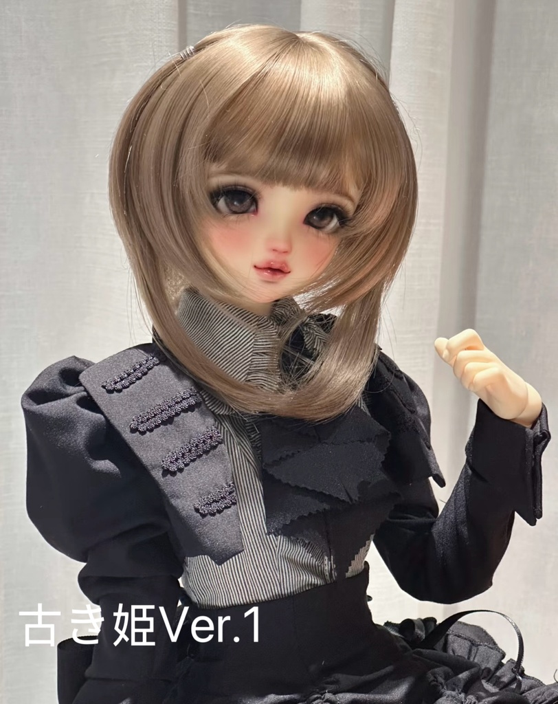 「受注」꒰古き姫꒱「8~9inch ウイッグ」