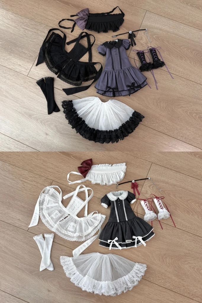 「受注」꒰霓夜別꒱「1/4ドール服 MDD/OFF」