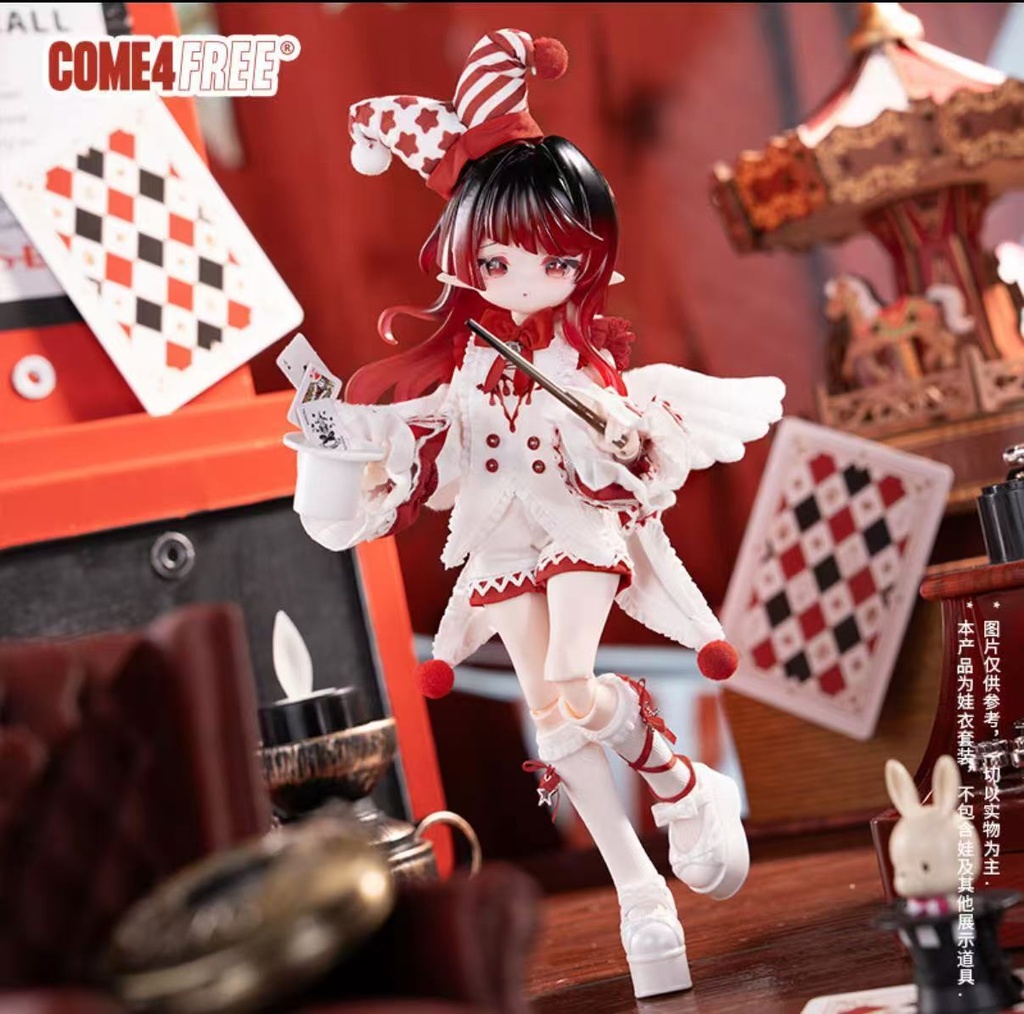 「通販」꒰COME4FREE ドール服꒱「1/8, 1/12ドール, OB11/OF」