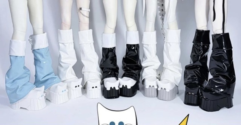 「受注」꒰カカにゃん꒱「1/4ドール靴 MDD/OF」