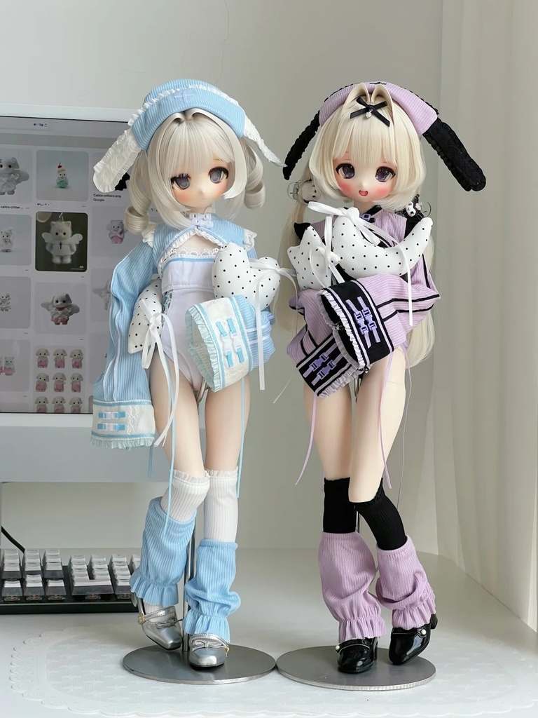 「受注」꒰おいももち꒱「1/4ドール服 MDD, MSD, KUMAKO /OFF」