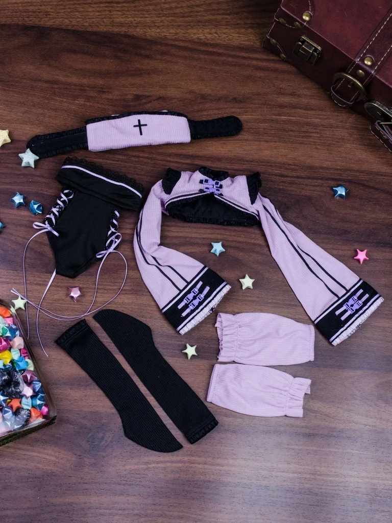 「受注」꒰おいももち꒱「1/4ドール服 MDD, MSD, KUMAKO /OFF」