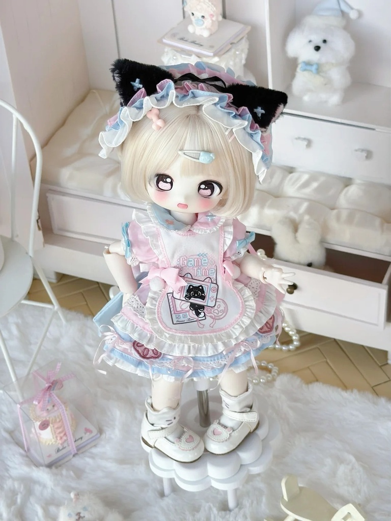 「受注」꒰いたずらにゃんこ꒱「1/6ドール服」