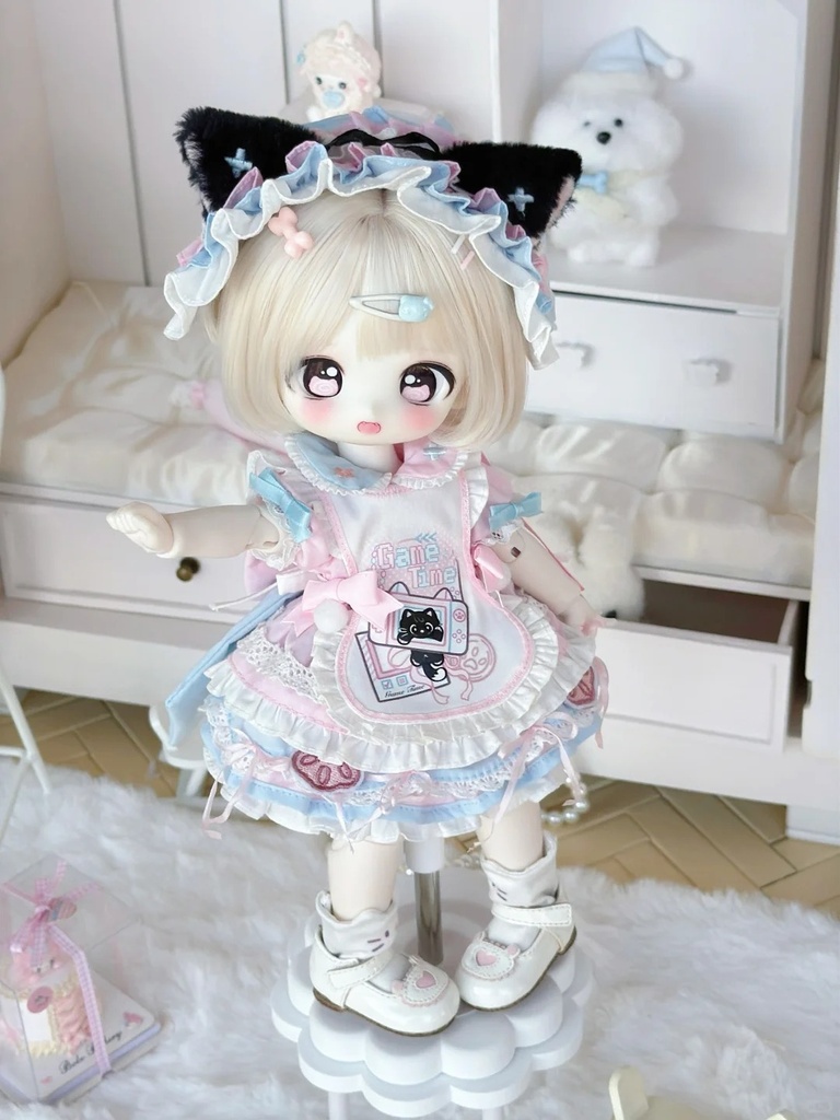 「受注」꒰いたずらにゃんこ꒱「1/6ドール服」