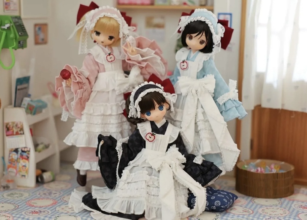 「受注」꒰八月宅急便🐈⬛꒱「1/6 ドール服 AZONE /OFF」