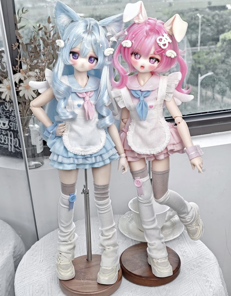 「受注」꒰放課後スイーツ部꒱「1/3・1/4ドールMDD, MSD, KUMAKO, Azone, OB22, OB24 /OFF」