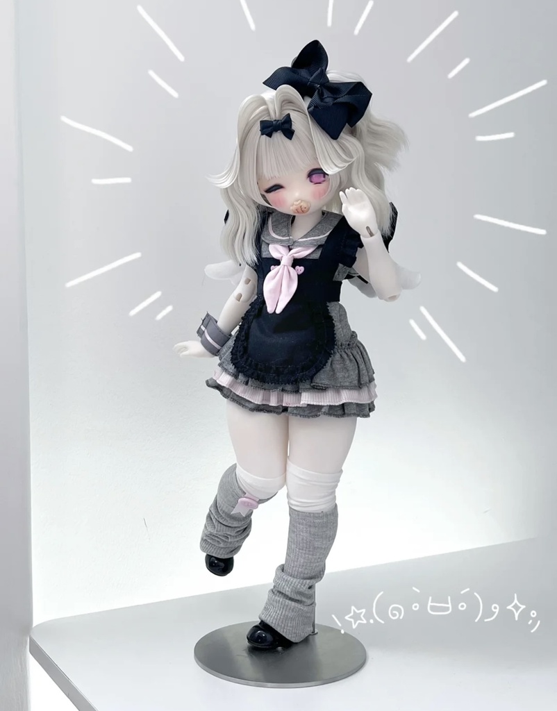 「受注」꒰放課後スイーツ部꒱「1/3・1/4ドールMDD, MSD, KUMAKO, Azone, OB22, OB24 /OFF」