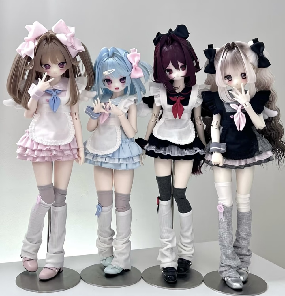 「受注」꒰放課後スイーツ部꒱「1/3・1/4ドールMDD, MSD, KUMAKO, Azone, OB22, OB24 /OFF」