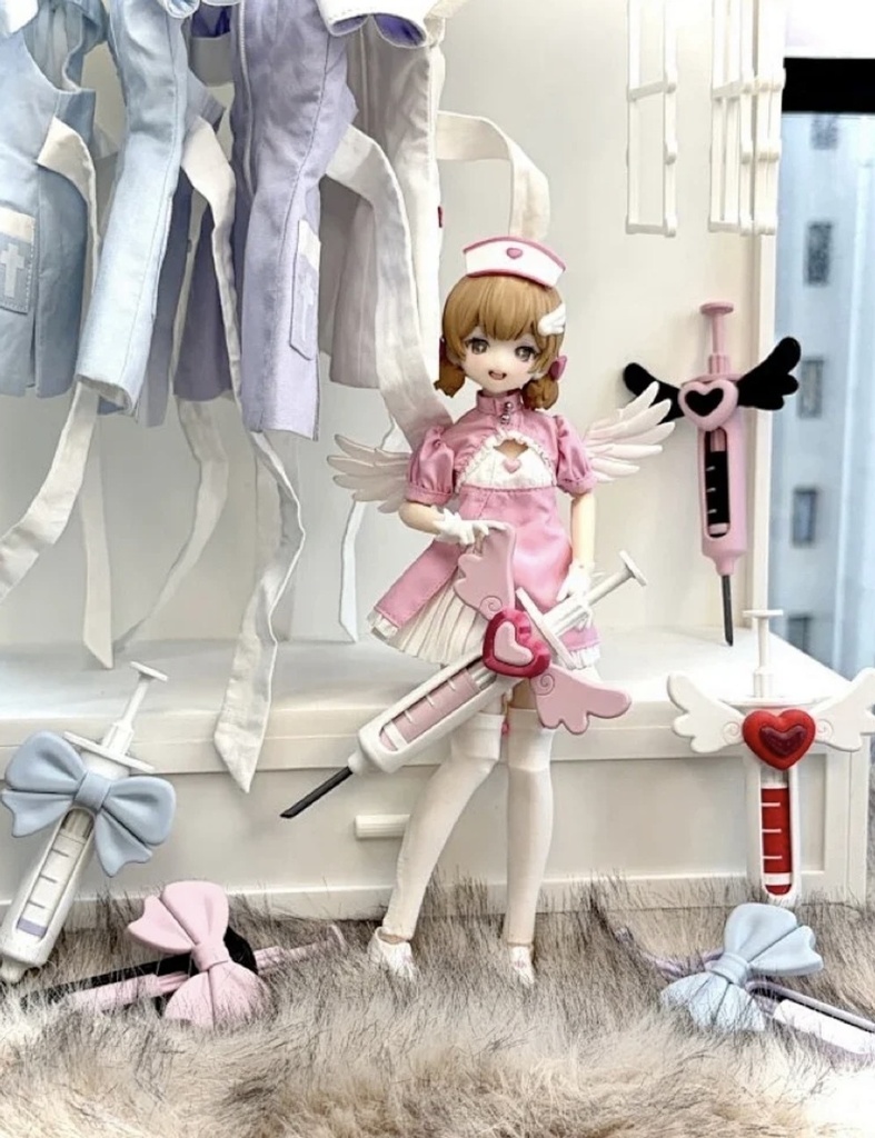 「受注」꒰ときめき癒し補給💉꒱「ドール用アクセサリー」