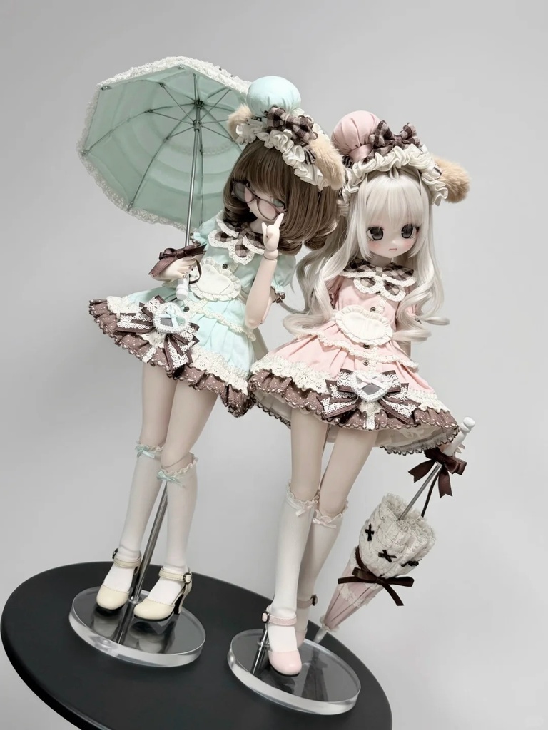 「受注」꒰もふもふカフェ꒱「1/4ドール服 MDD /OF」