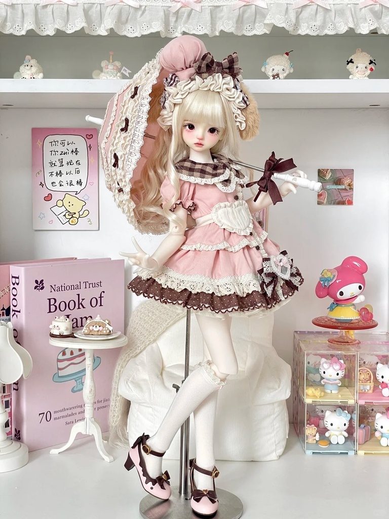 「受注」꒰もふもふカフェ꒱「1/4ドール服 MDD /OF」
