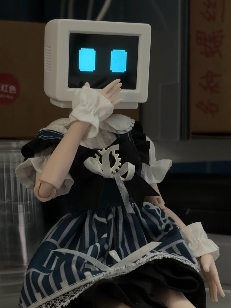 「受注」꒰電波ちゃん꒱「1/6・1/12ドールヘッド」