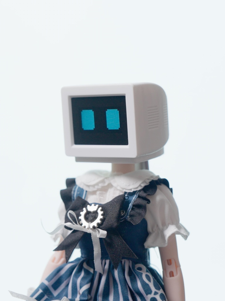 「受注」꒰電波ちゃん꒱「1/6・1/12ドールヘッド」