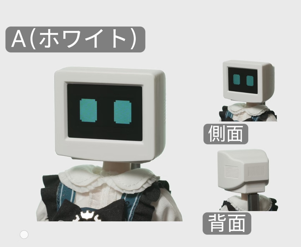 「受注」꒰電波ちゃん꒱「1/6・1/12ドールヘッド」
