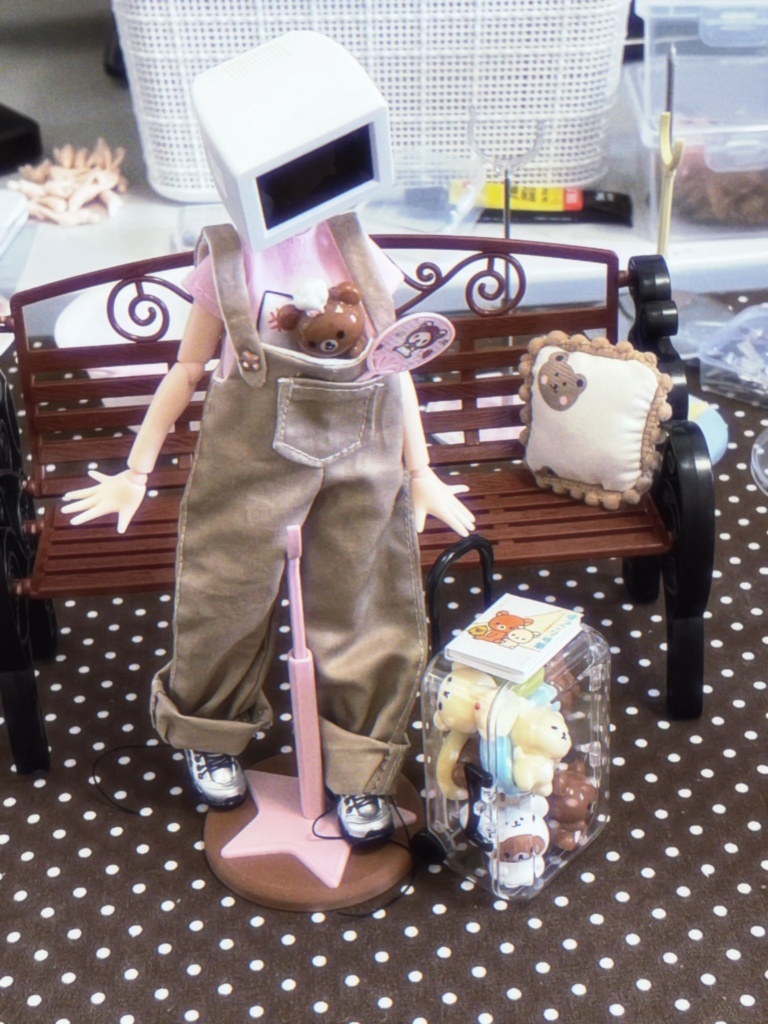 「受注」꒰電波ちゃん꒱「1/6・1/12ドールヘッド」