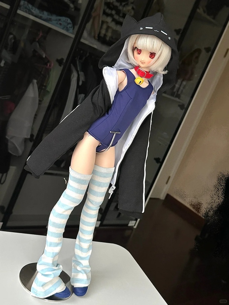 「限定受注」꒰天使うさぎ&悪魔ねこ꒱「1/3ドール服 DD/OF」