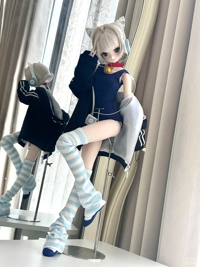 「限定受注」꒰天使うさぎ＆悪魔ねこ꒱「1/3ドール服 DD/OF」