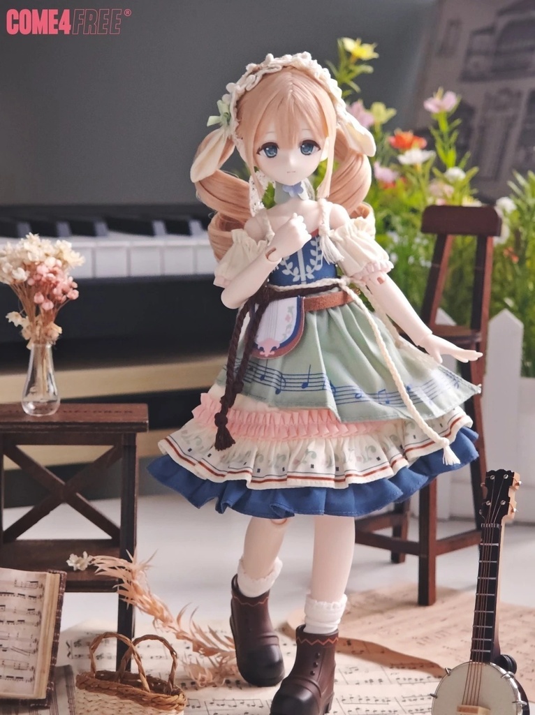 「受注」꒰ふわふわの楽章꒱ 「1/6 BJD 植毛ドール ブラインドボックス」